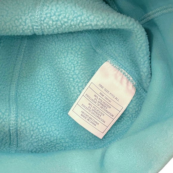Nike ACG Vintage 90s Teal Green Tiffany Blue Fleece Beanie Hat Winter size OS - Picture 4 of 4